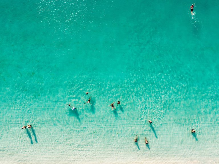 Turquoise water off Kendwa beach in front of Gold Zanzibar
