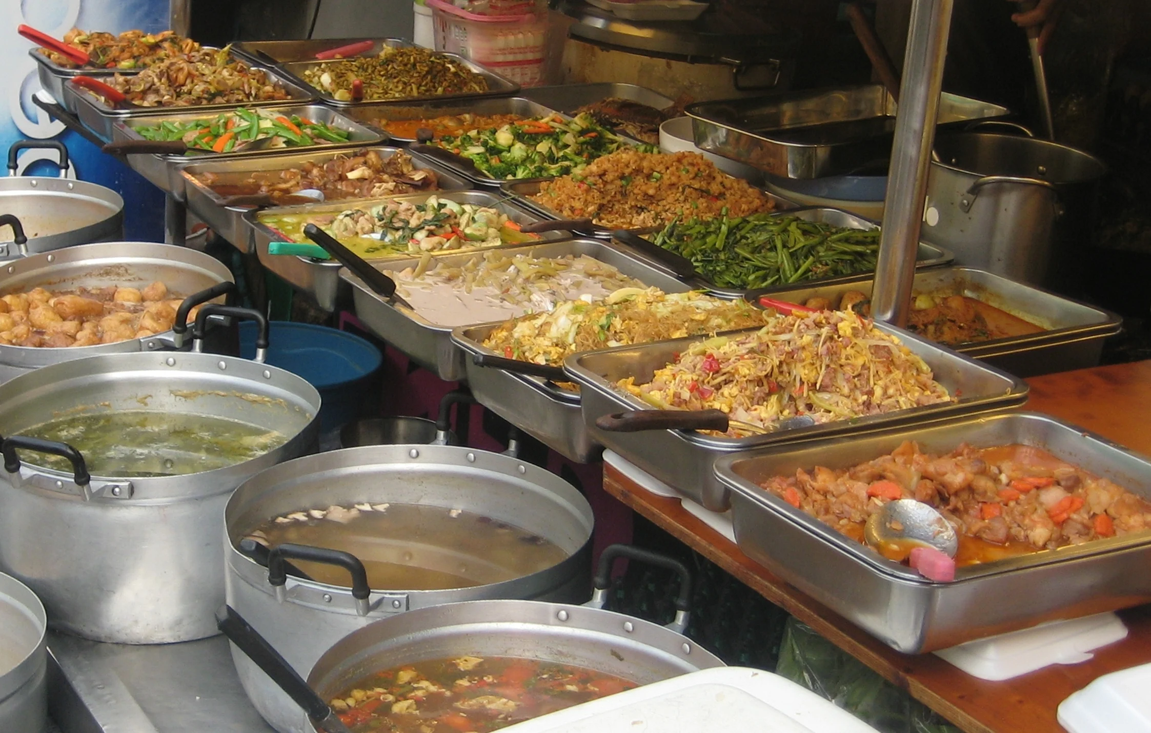 Street food stall in Chinatown (Yaowarat), Bangkok